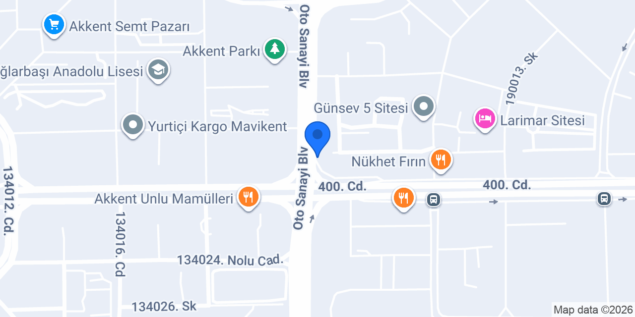 Cajun Corner konumu