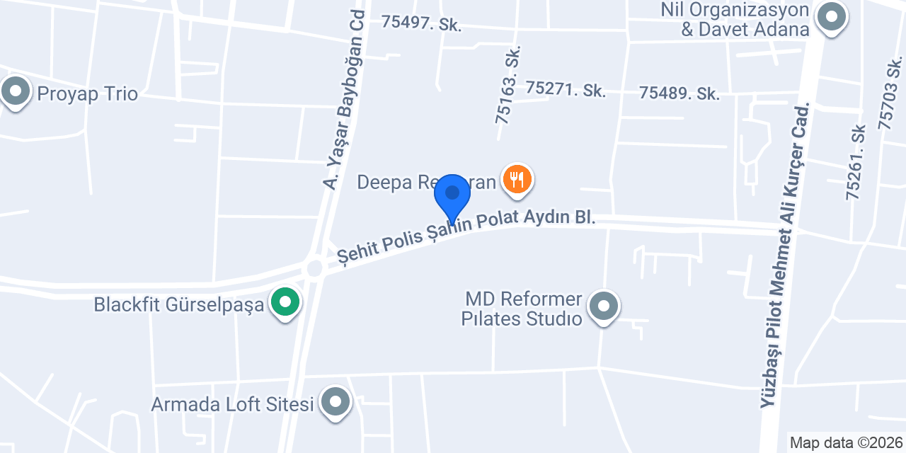 Adana Su Tesisat - Yusuf Usta konumu