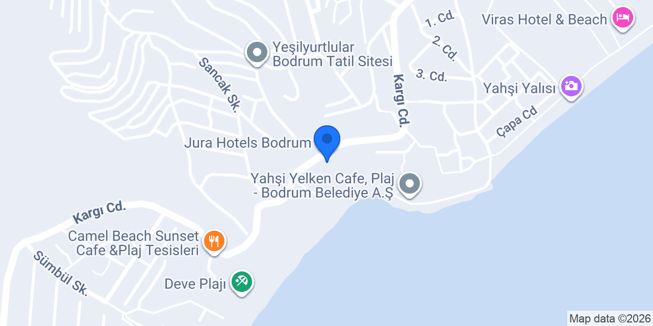 Palmet Bodrum konumu