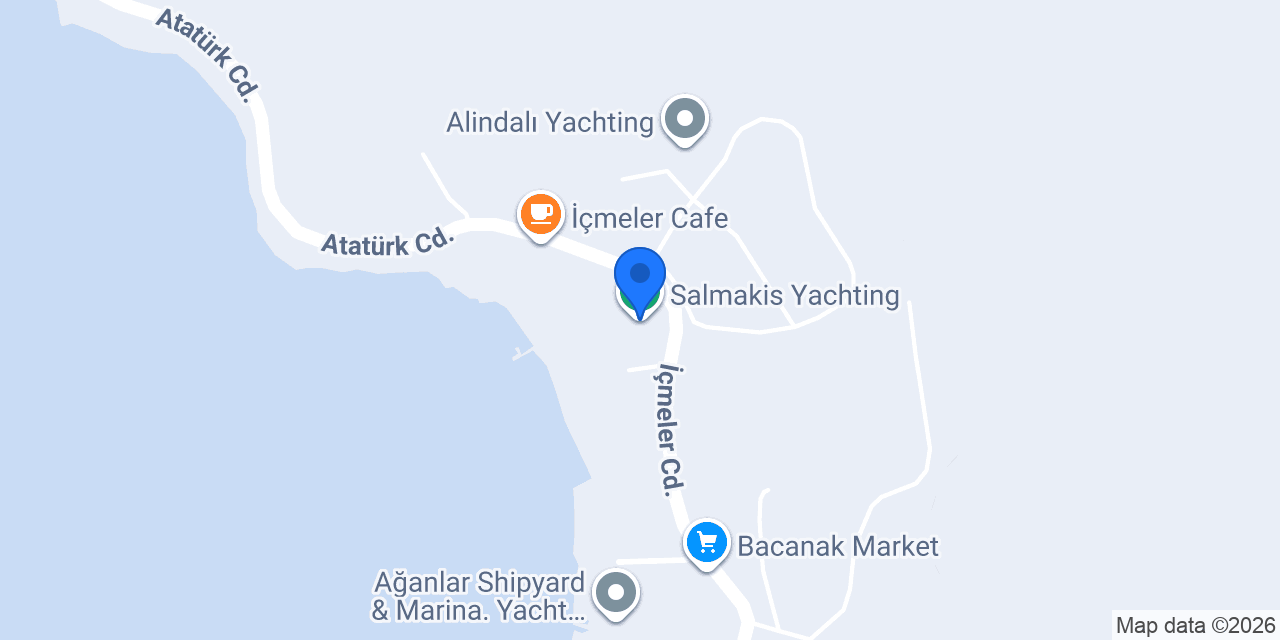 Salmakis Yachting konumu