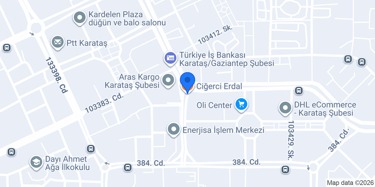 Ciğerci Erdal konumu