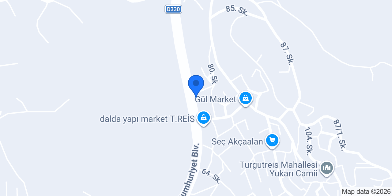 Nazilli Cam konumu