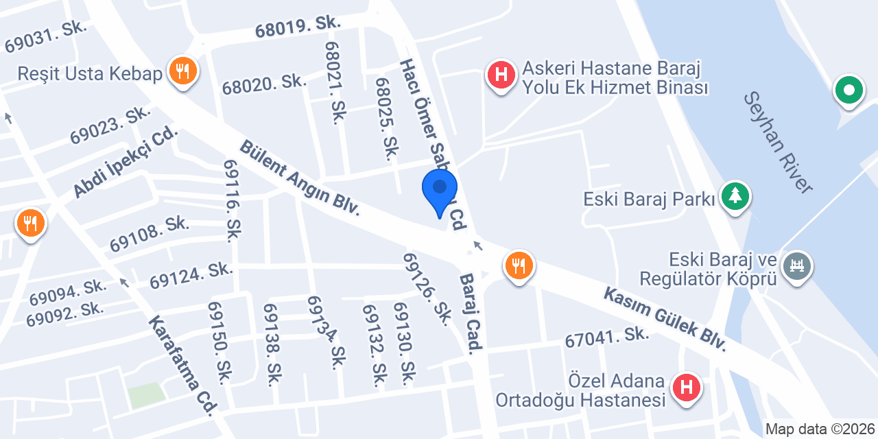 Akrines Teşvik Danışmanlık konumu
