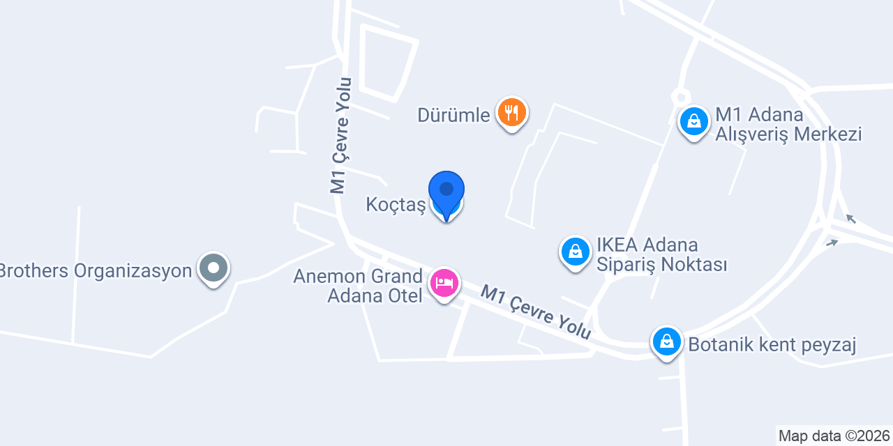Koçtaş konumu