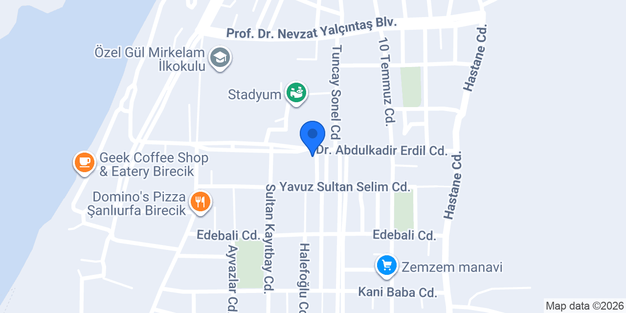 ELİT EĞİTİM BİRECİK konumu
