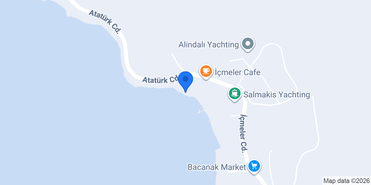 Oktay Tüfek Tersanesi konumu