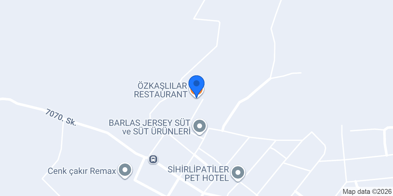 ÖZKAŞLILAR RESTAURANT konumu