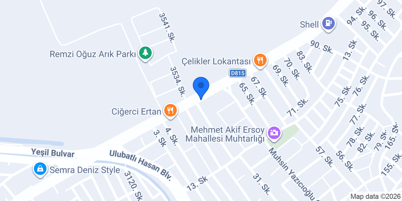 Ölmez Kuyummculuk konumu