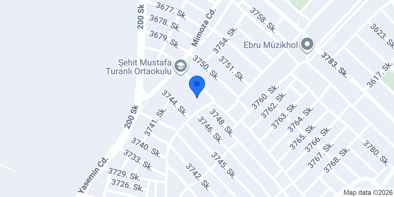 Ticaret Borsası İlkokulu konumu