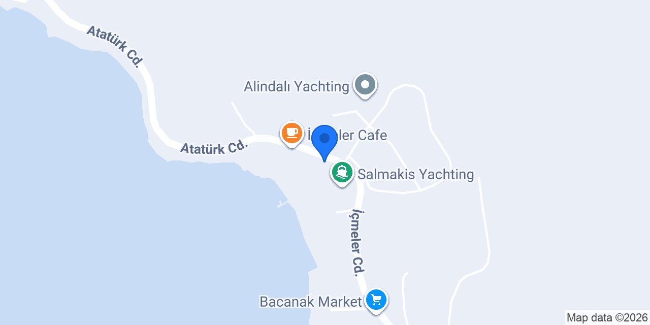 Metur Yacht konumu
