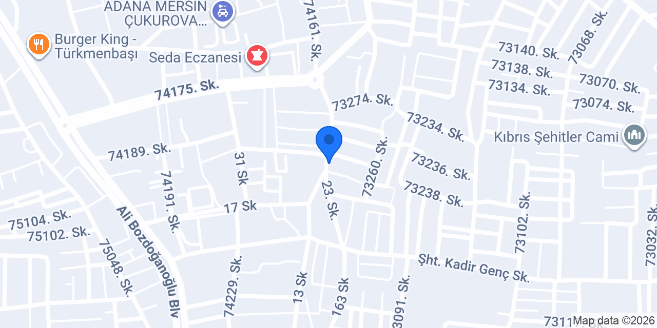 Çınar Nakliyat konumu