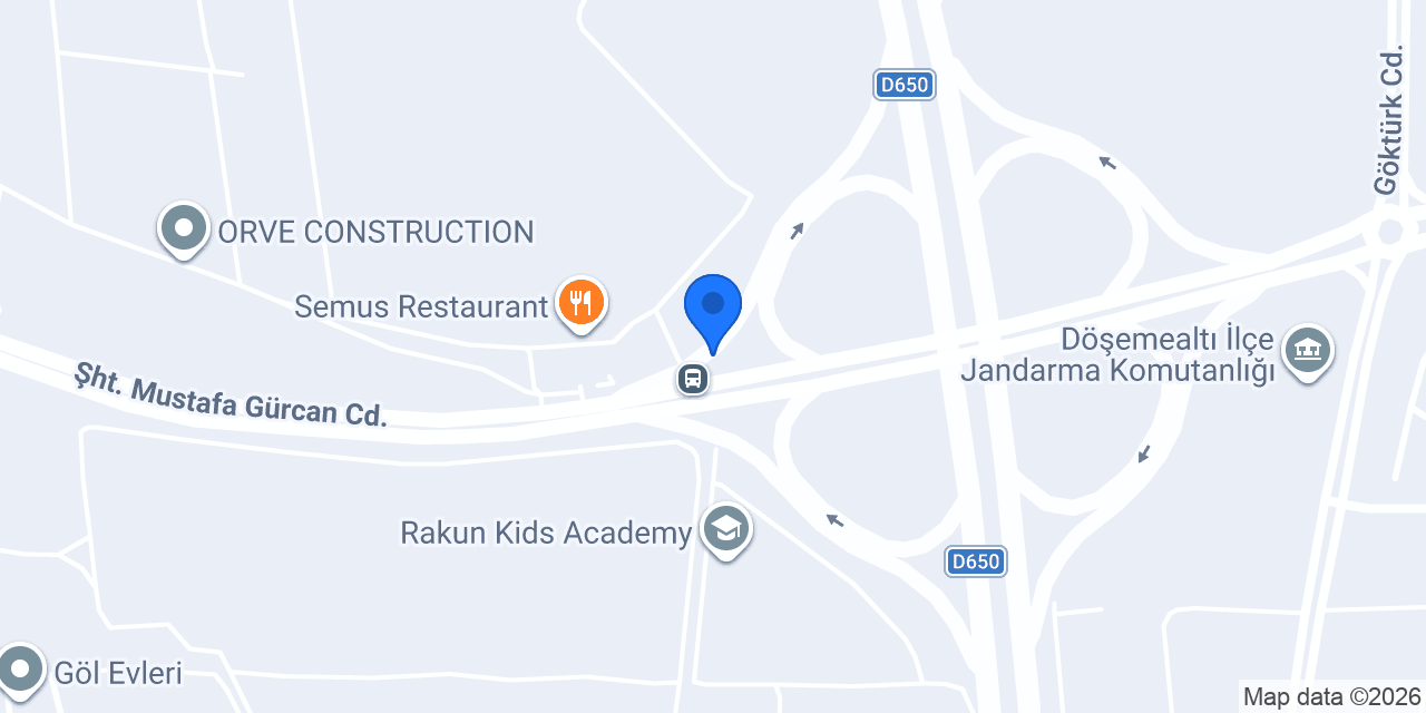 Özkan Kaştan Yapı - Jotun Antalya Satış Noktası konumu