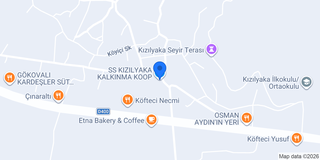 SS KIZILYAKA KALKINMA KOOP. konumu