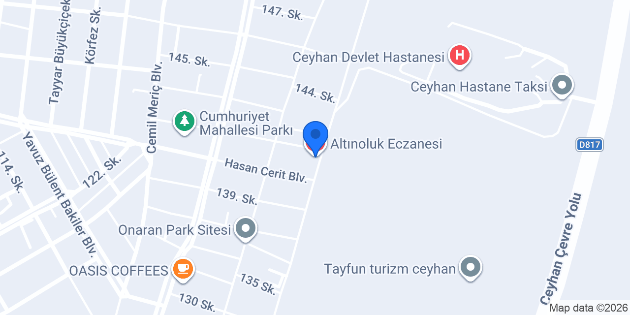 Altınoluk Eczanesi konumu