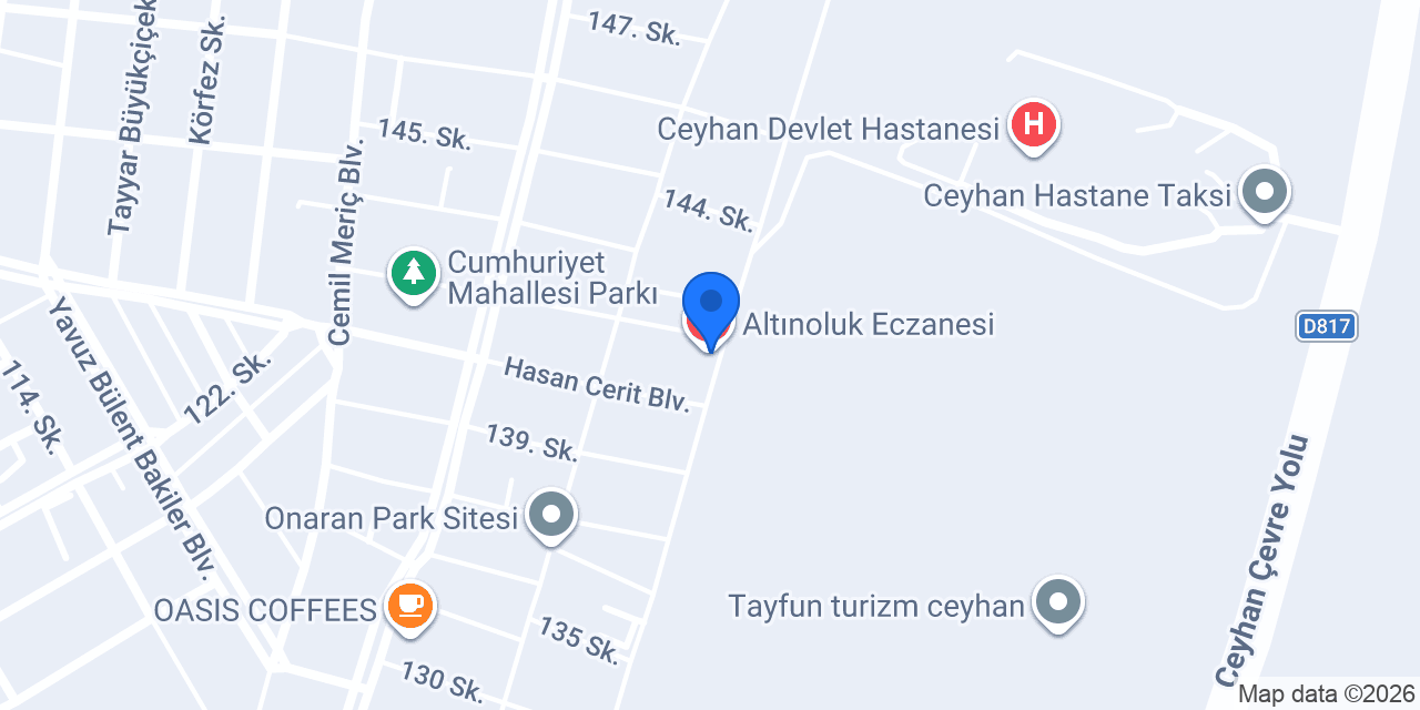 Beyzagül Eczanesi konumu