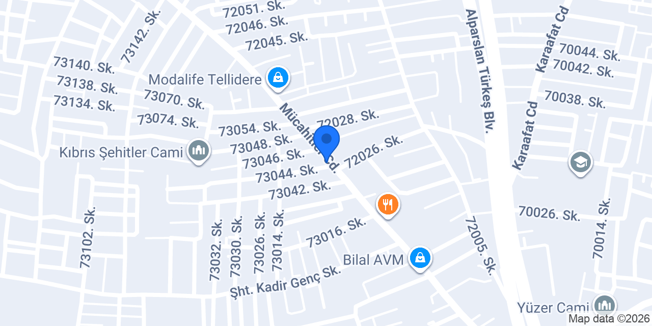 Şeker Ticaret konumu