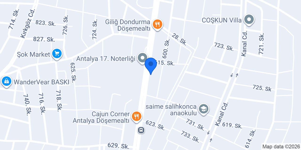 Ayka Teknik Yapı konumu