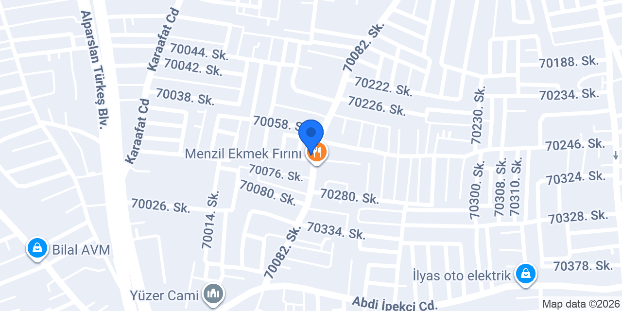 Bilir Alışveriş Merkezi konumu
