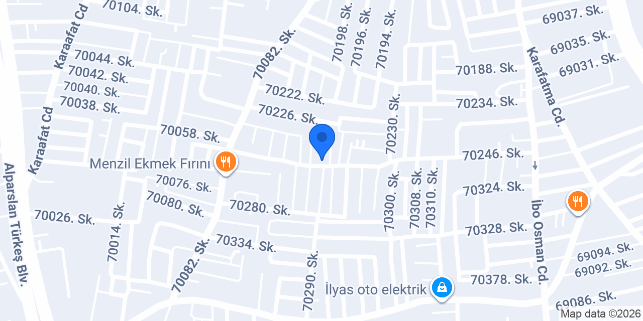 Ailem Gıda konumu