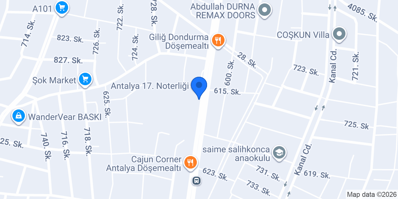 Çalışkan Elektrik konumu