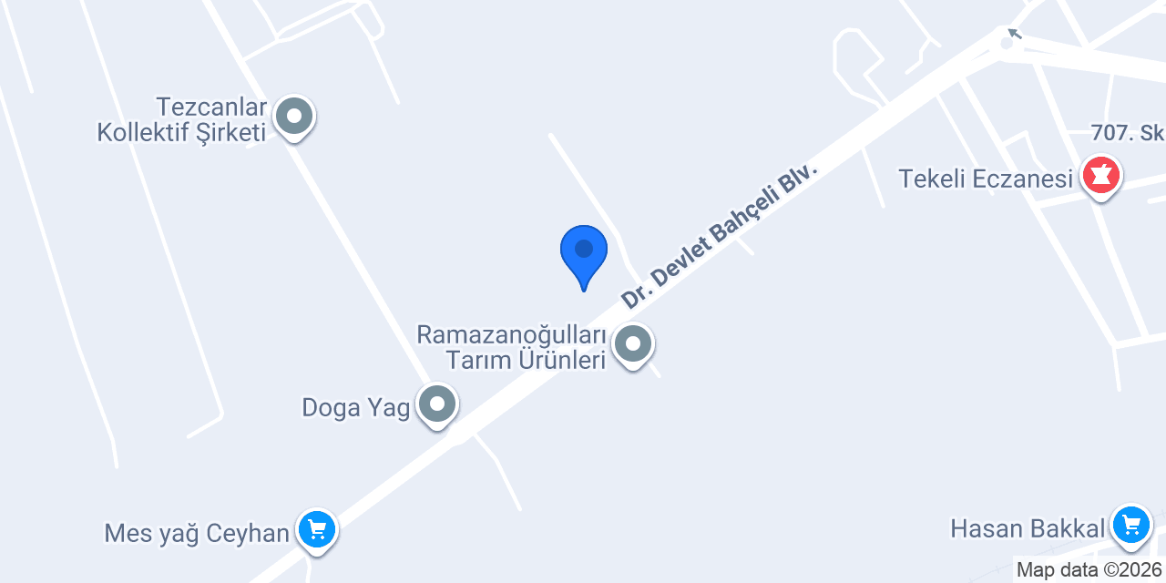 Bozkurtlar Tekstil konumu