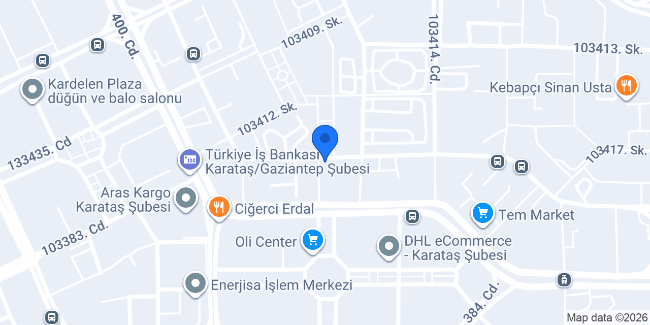 Karataş Sağlık Kabini konumu