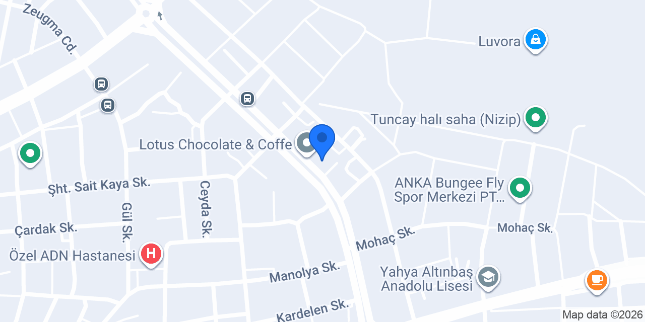 Takıştır Nizip konumu