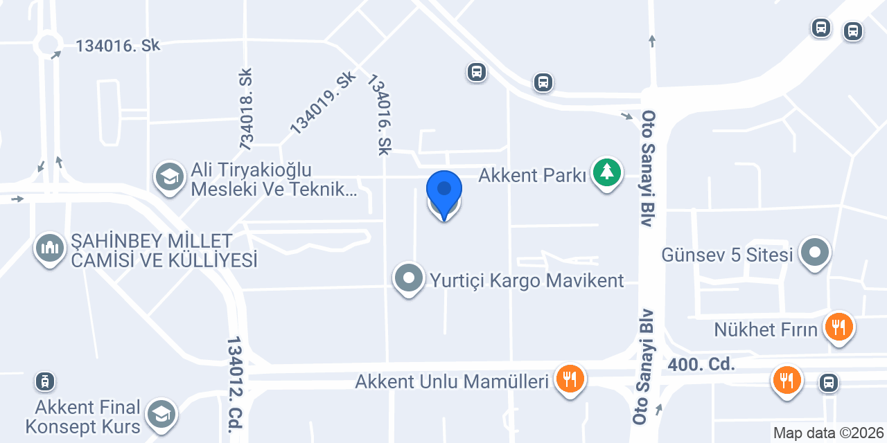 Bağlarbaşı Anadolu Lisesi konumu