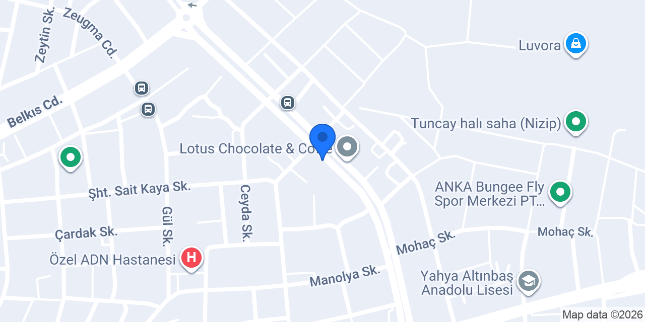 Nizip MondiHome konumu