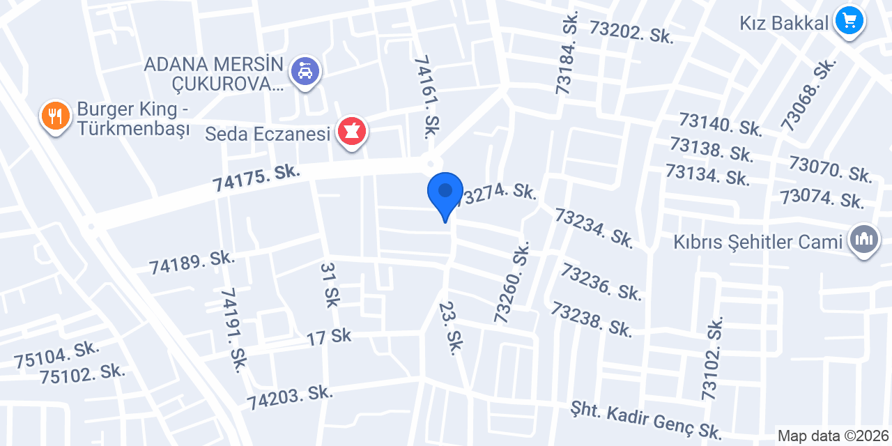 Vatan Döner konumu