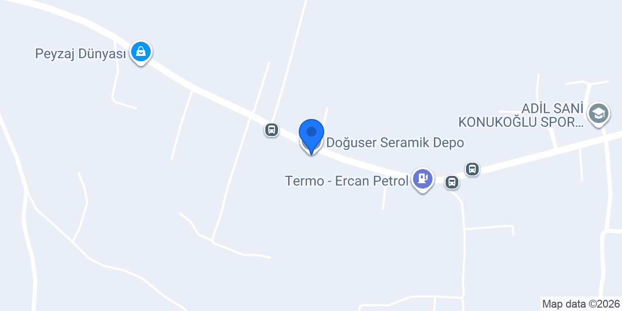 Doğuser Seramik Depo konumu