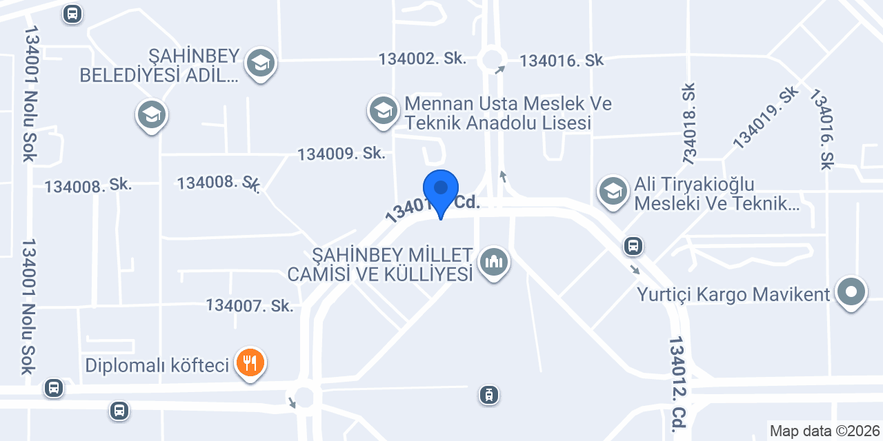 Akkent Balık Evi konumu