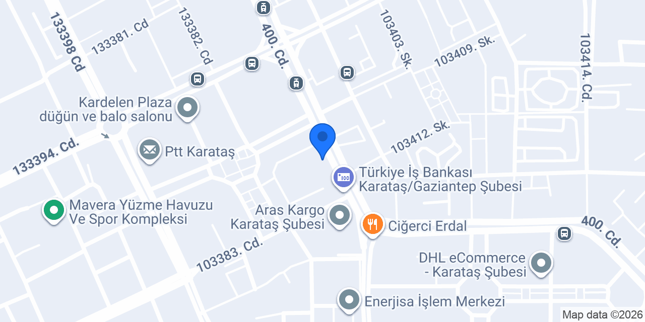 Arya Optik Karataş konumu