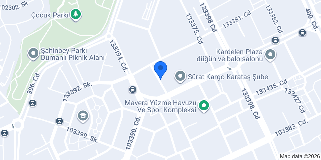 ÖzAy Çiçekcilik konumu