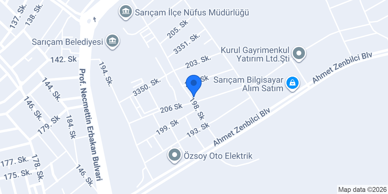 Ata Kuruyemiş ve Şarküteri konumu