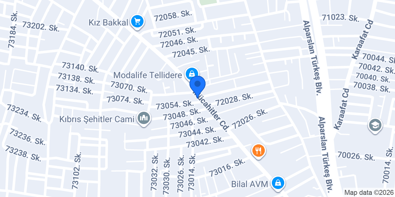 Bahadır Ticaret konumu