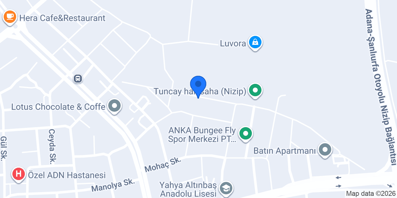 NİZİP FİNAL OKULLARI konumu