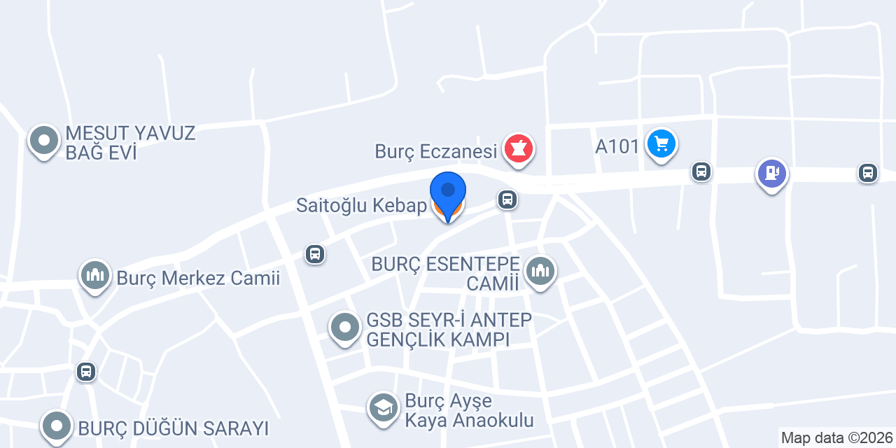 Saitoğlu Kebap konumu