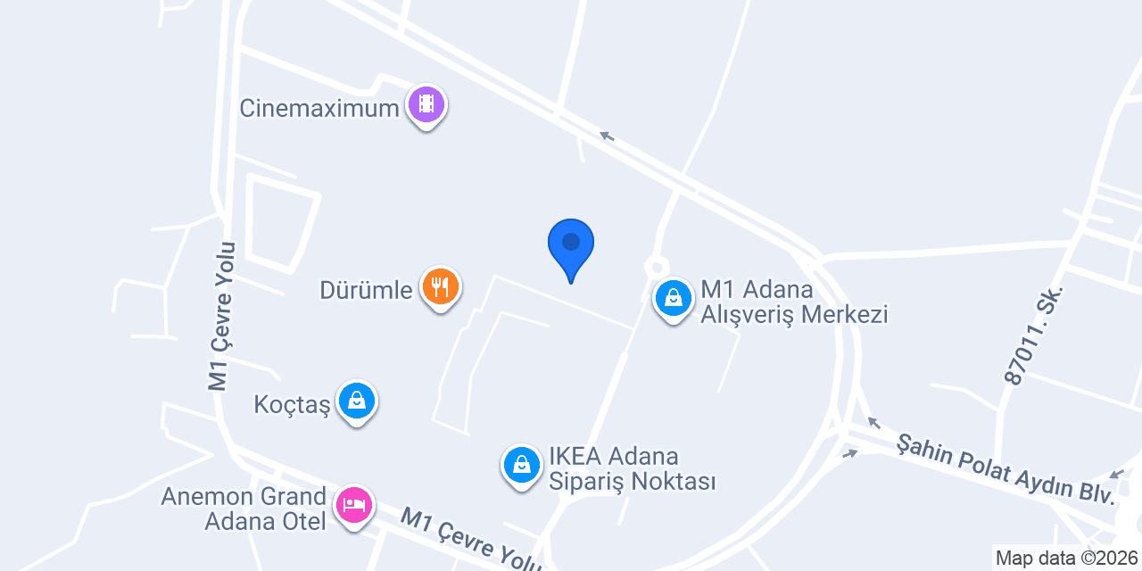Atasun Optik konumu