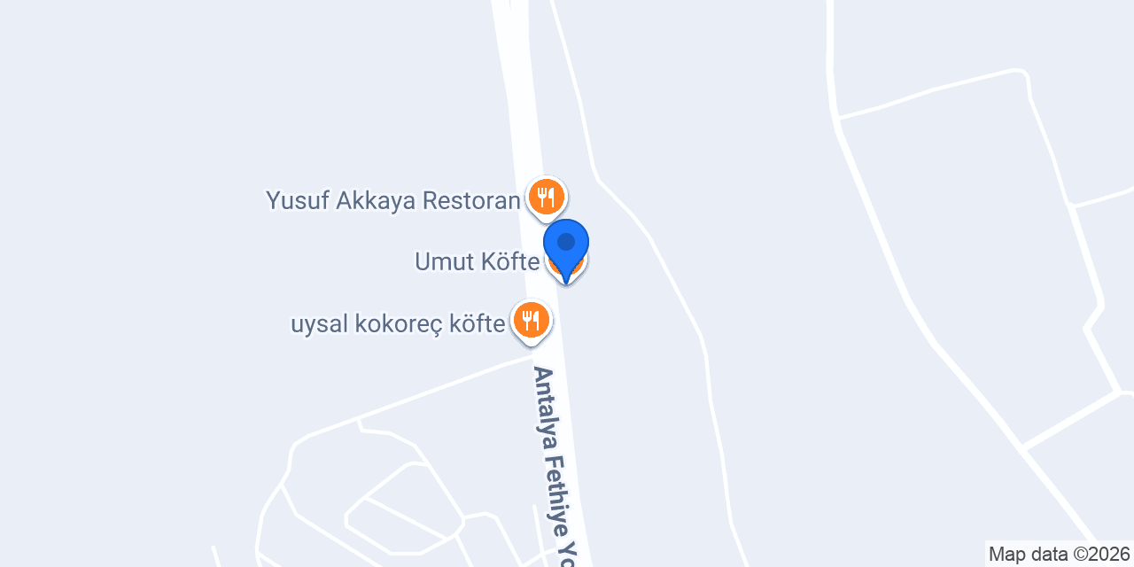 Umut Köfte konumu