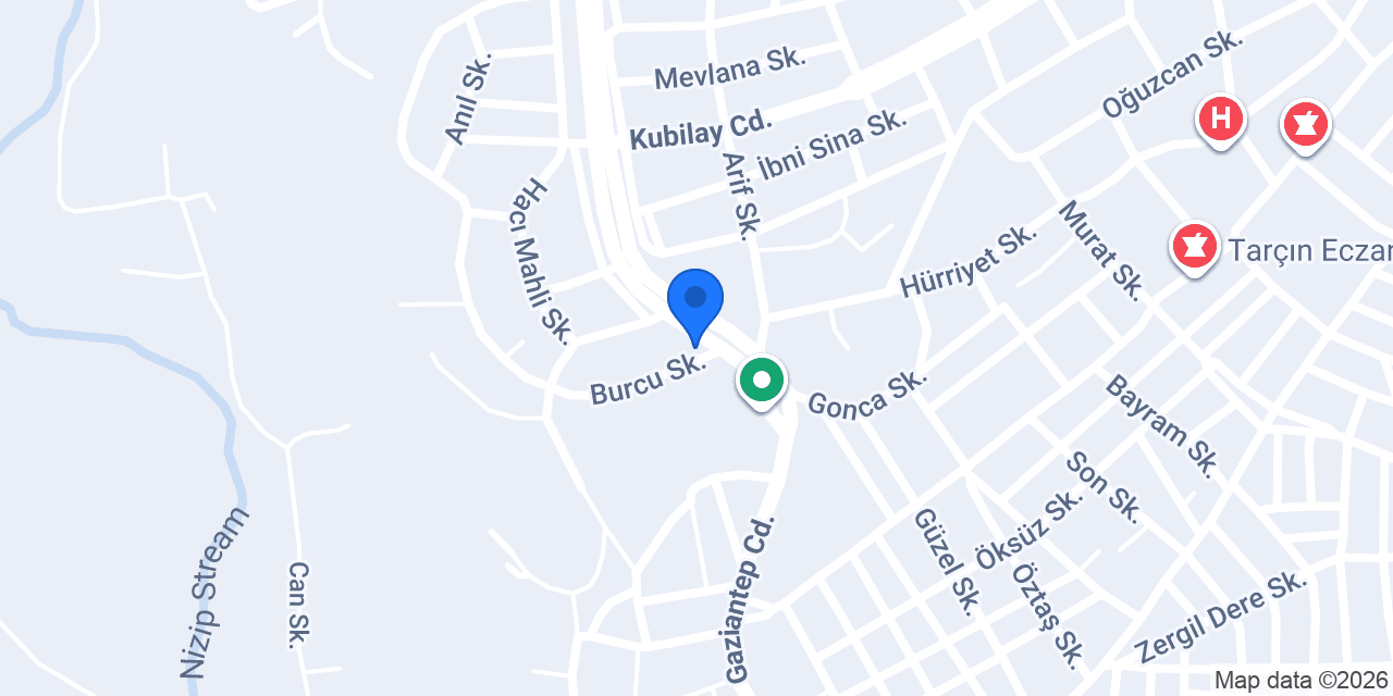 ZCK mobilya ve dekorasyon konumu