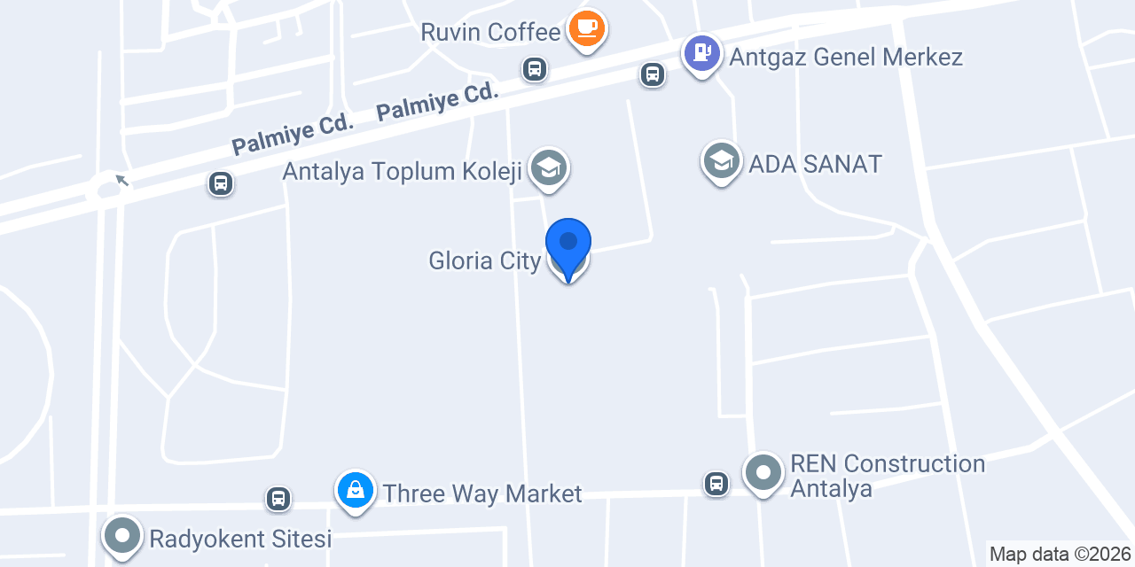 Gloria City konumu