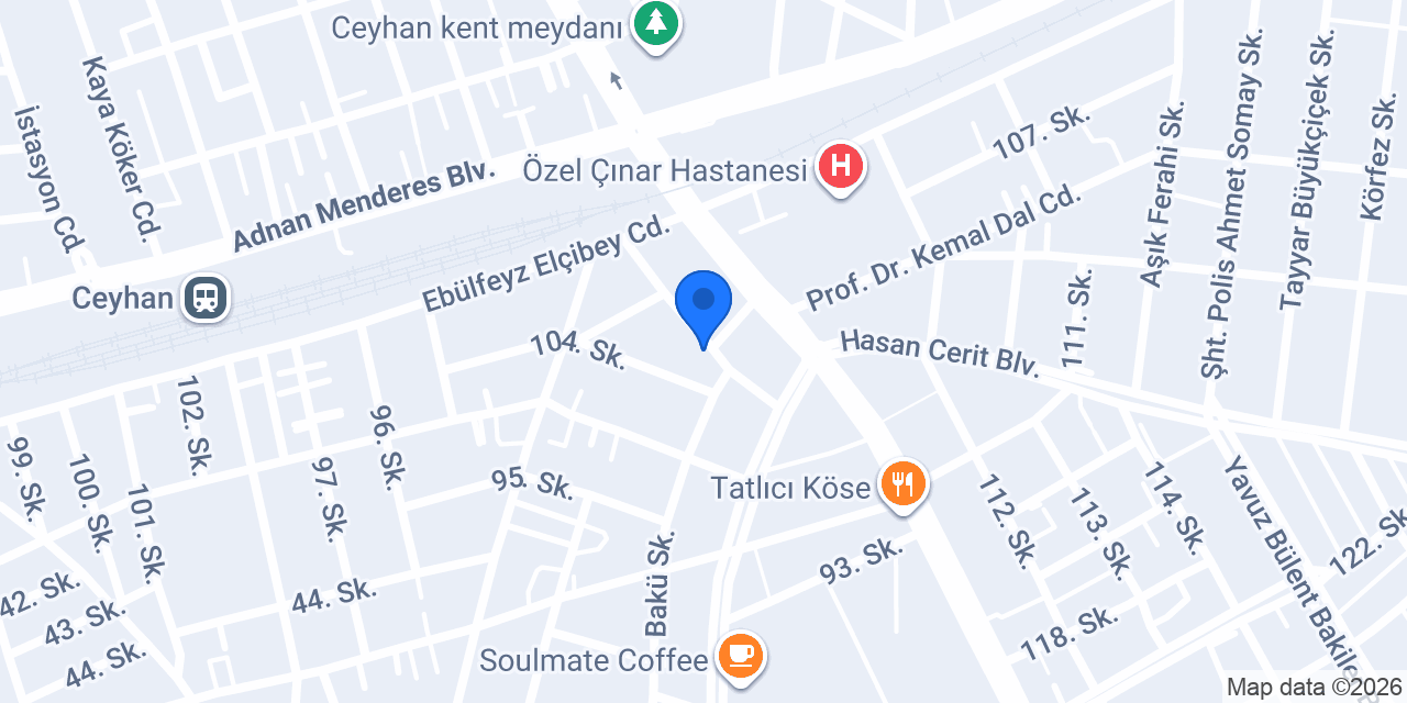 Bedirhan Yıldırım Kurs Merkezi konumu