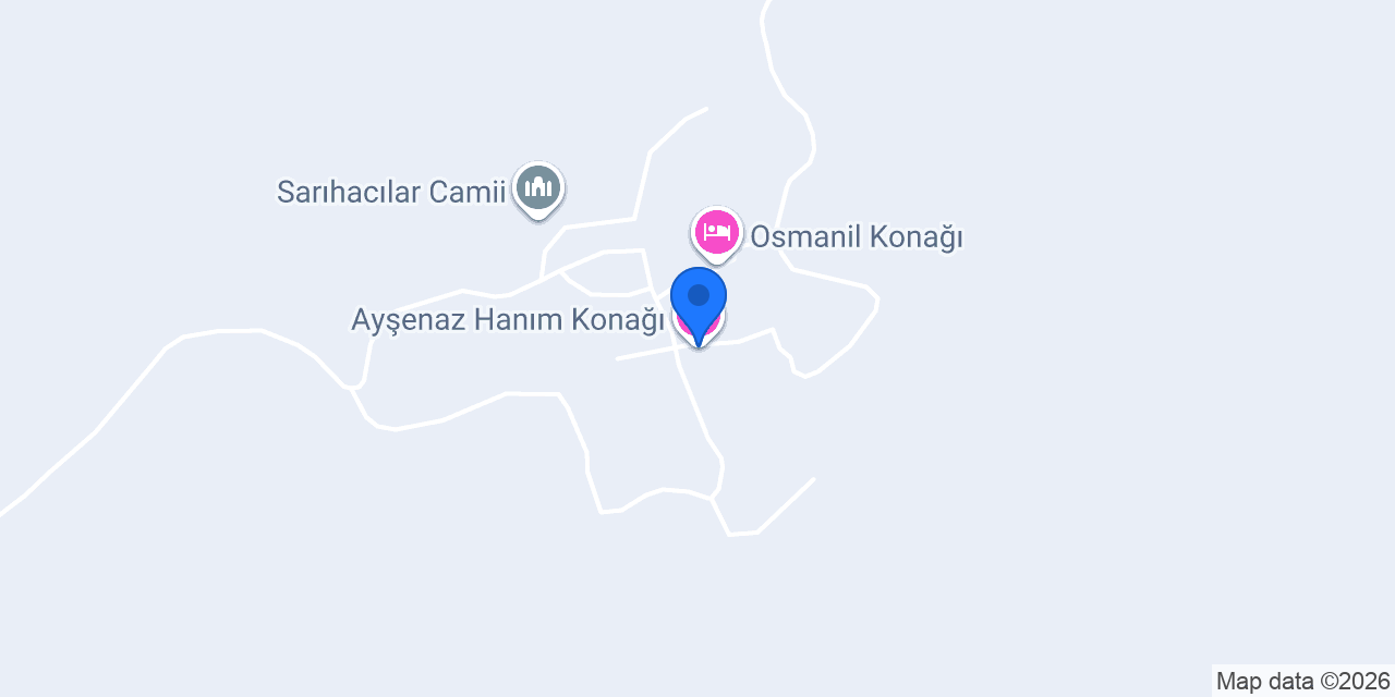 Ayşenaz Hanım Konağı konumu