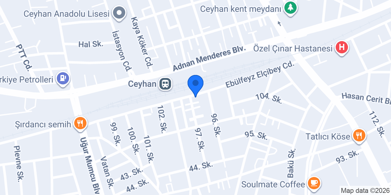 Ahioğlu Közde Tatlı Ceyhan konumu