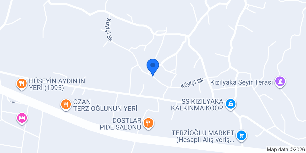 GAZELLER OTO konumu
