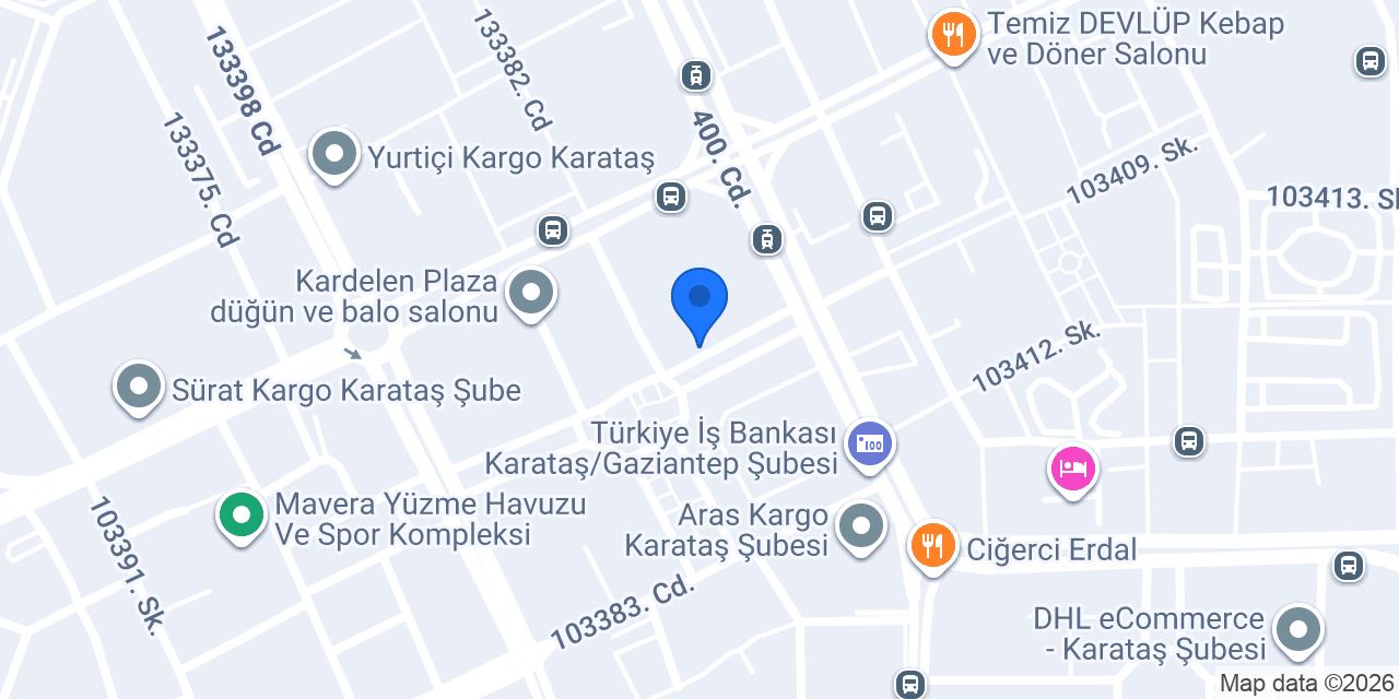 Kıtır döner dürüm konumu
