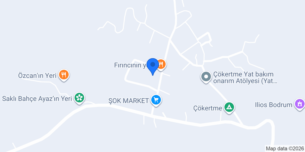 Fırıncın yeri konumu