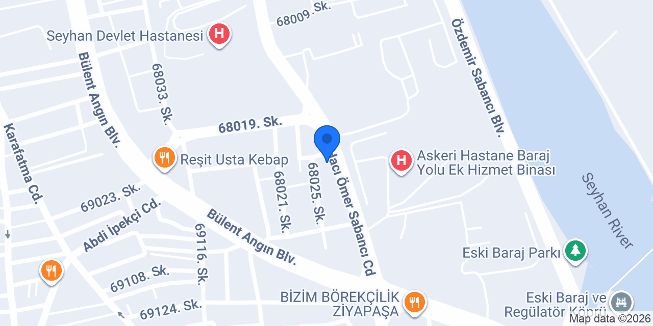 Ulular Eczanesi konumu