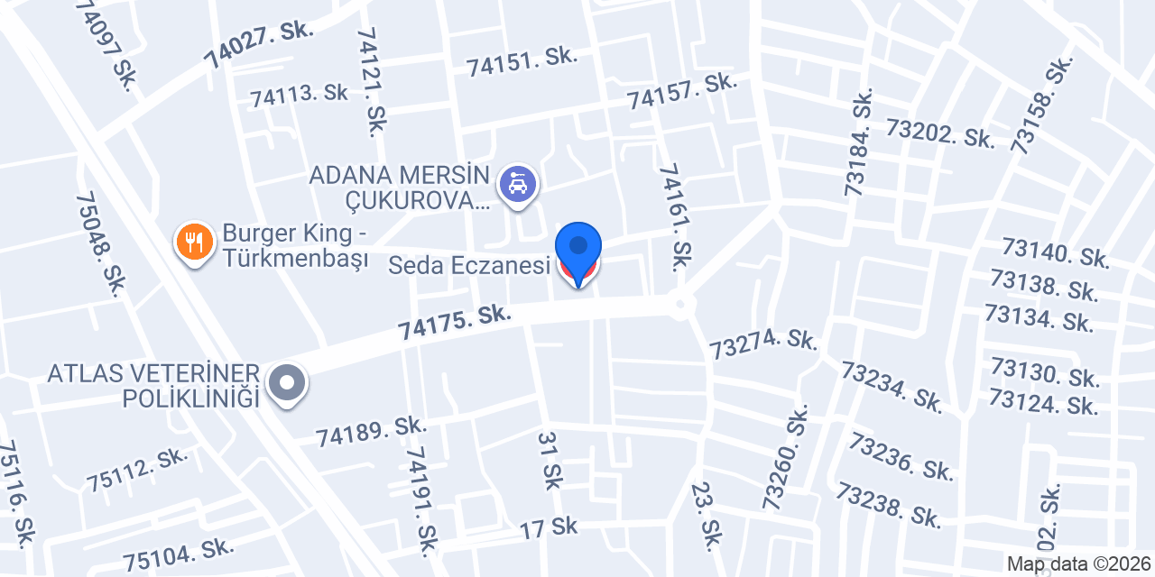 Seda Eczanesi konumu